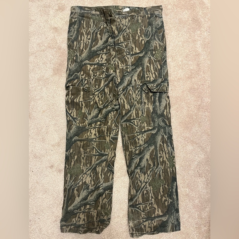 Vintage mossy oak Treestand camo cargo pants